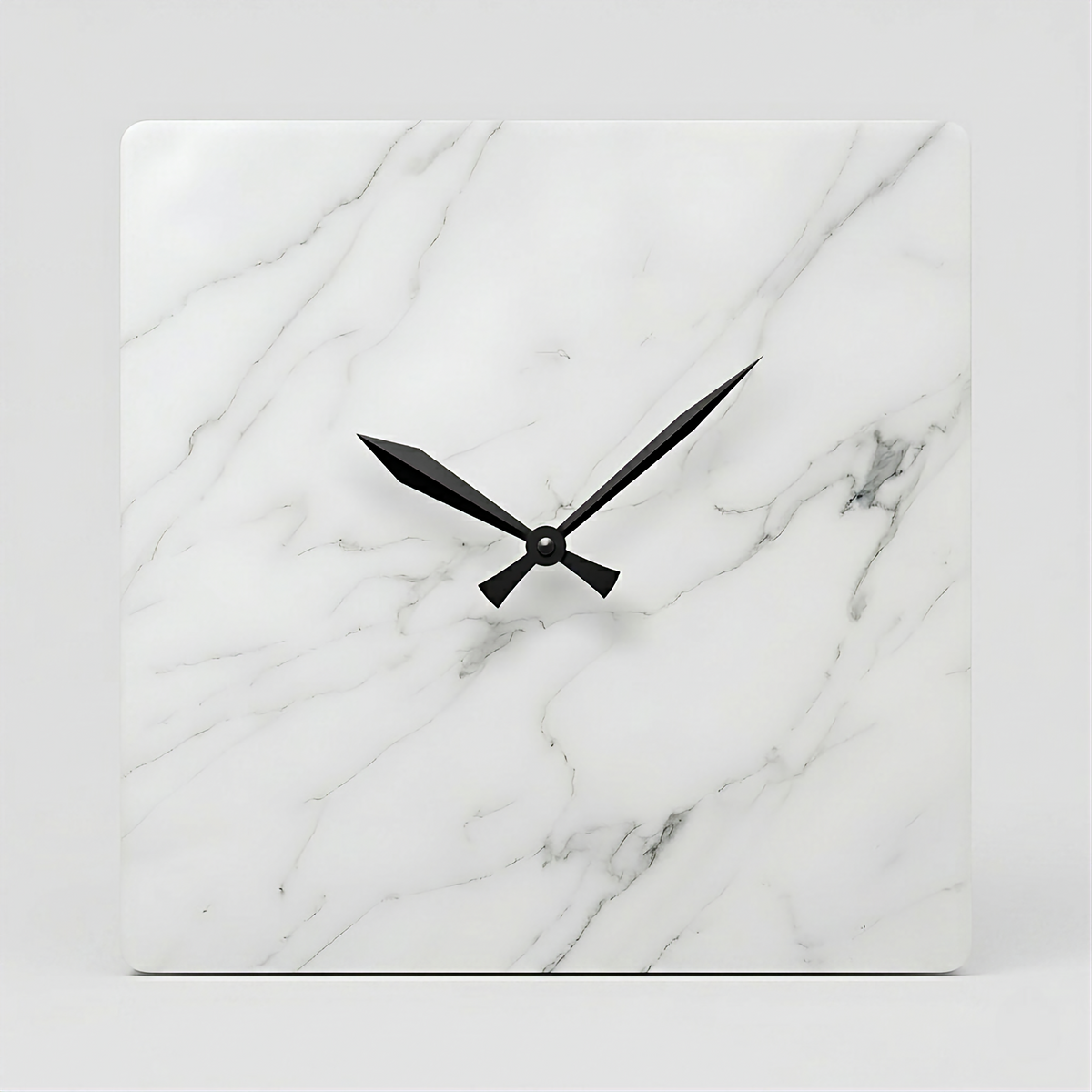 Striking high-contrast time display for clarity